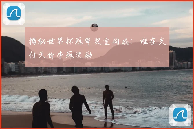 揭秘世界杯冠军奖金构成：谁在支付天价夺冠奖励